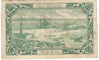 Porto, District of 1 Centavo, 1920 reverse