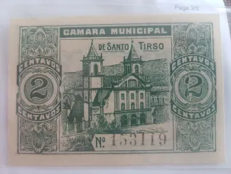 Porto, District of 2 Centavos,  obverse