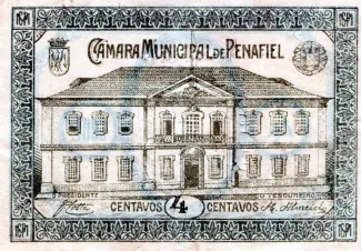 Porto, District of 4 Centavos,  obverse