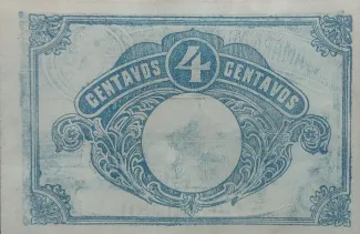 Porto, District of 4 Centavos,  reverse