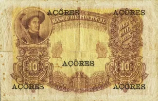 Portugal 10.000 Reis 10, 1905 reverse