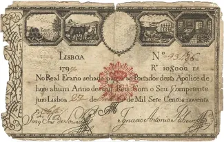Portugal 10.000 Réis, 1828 image