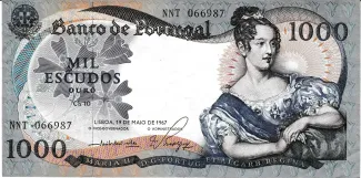 Portugal 1.000 Escudos 10th., 1967 image