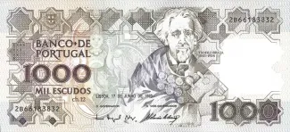 Portugal 1.000 Escudos 12th., 1994 image