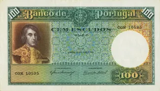 Portugal 100 Escudos 5th., 1941 image