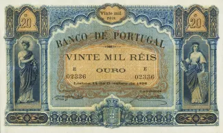Portugal 20.000 Réis 8th., 1906 image