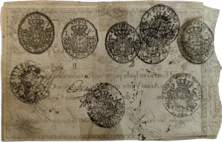 Portugal 20.000 Réis, 1826 reverse