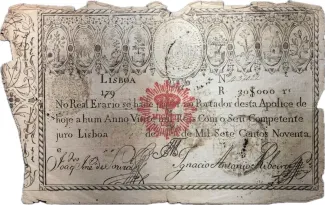 Portugal 20.000 Réis, 1828 image