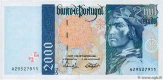Portugal 2.000 Escudos 2nd., 2000 image