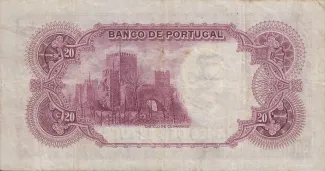 Portugal 20 Escudos 5th., 1929-1940 reverse