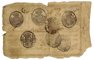 Portugal 2.400 Réis, 1826 reverse