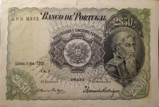 Portugal 2.5 Escudos 1st., 1922 image