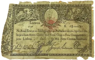 Portugal 5.000 Réis, 1826 image
