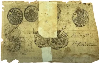 Portugal 5.000 Réis, 1826 reverse