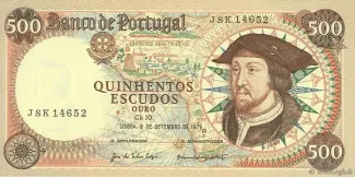 Portugal 500 Escudos 10th., 1979 image