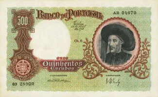 Portugal 500 Escudos 6th., 1938 image