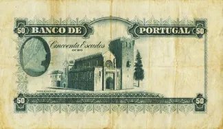 Portugal 50 Escudos 6th., 1938 reverse