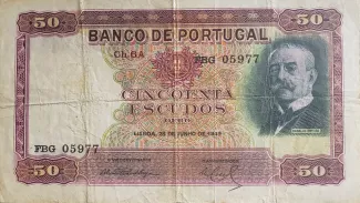 Portugal 50 Escudos 6th., 1949 image