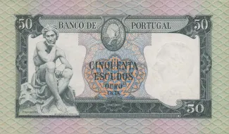 Portugal 50 Escudos 7th., 1960 reverse