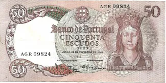 Portugal 50 Escudos 8th., 1964 image