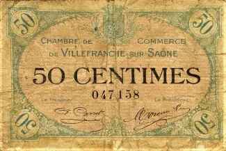 Rhne, Department of 50 Centimes, 1915 image