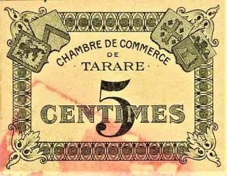 Rhne, Department of 5 Centimes,  image