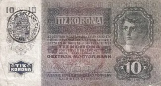 Romania 10 Coroane, 1919 image
