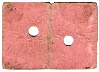 Romanian notgeld 20 Heller, 1916 reverse