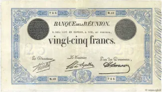 Runion 25 Francs, 1931 image