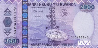 Rwanda 2.000 Francs, 2007 image