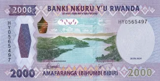 Rwanda 2.000 Francs, 2024 image