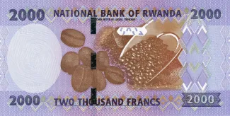 Rwanda 2.000 Francs, 2024 reverse
