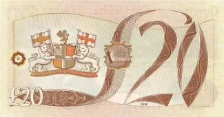 Saint Helena 20 Pounds - Elizabeth II, 2004-2012 reverse