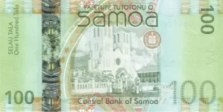 Samoa 100 Tālā, 2008-2017 reverse