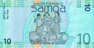 Samoa 10 Tālā, 2008-2017 reverse