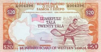 Samoa 20 Tālā, 1984 image