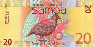 Samoa 20 Tālā, 2008-2017 reverse