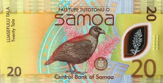 Samoa 20 Tālā, 2023 reverse