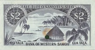 Samoa 2 Tālā, 1967-2020 reverse