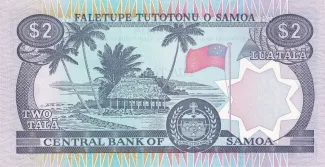 Samoa 2 Tālā, 1985 reverse