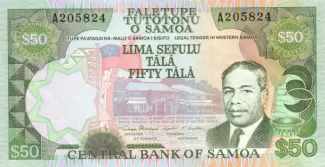 Samoa 50 Tālā, 1990 image