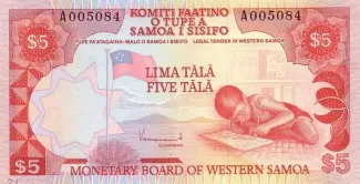 Samoa 5 Tālā, 1980 image
