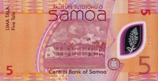 Samoa 5 Tālā, 2023 reverse