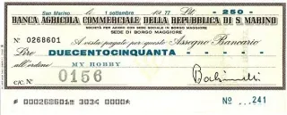San Marino 250 Lire, 1977