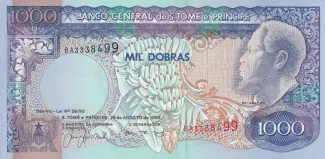 São Tomé and Príncipe 1.000 Dobras, 1993 image