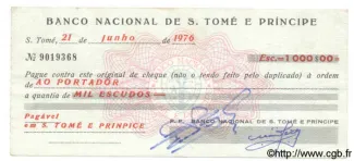 São Tomé and Príncipe 1.000 Escudos, 1976 obverse