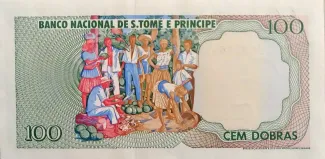 São Tomé and Príncipe 100 Dobras, 1977 reverse