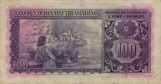 São Tomé and Príncipe 100 Escudos, 1946 reverse