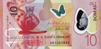 São Tomé and Príncipe 10 Dobras, 2016 image