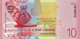 São Tomé and Príncipe 10 Dobras, 2020 image